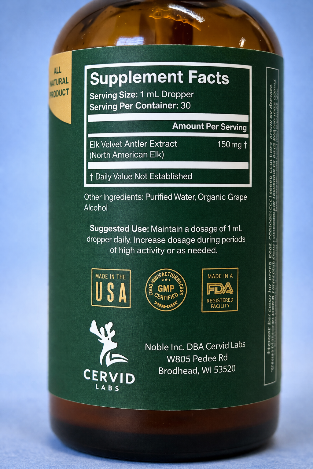Elk Velvet Antler Liquid Extract