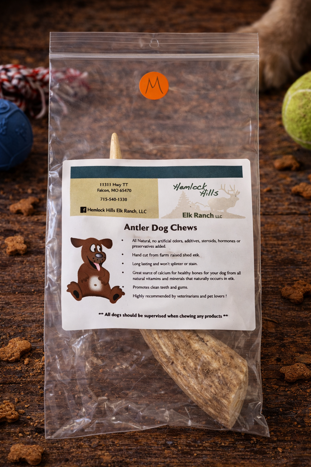Elk Antler Dog Chews