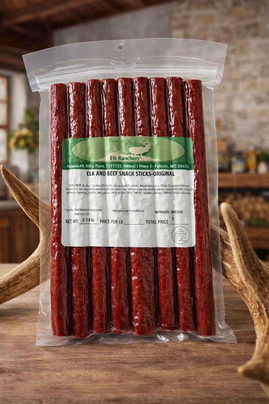 Elk Snack Sticks - Original Flavor