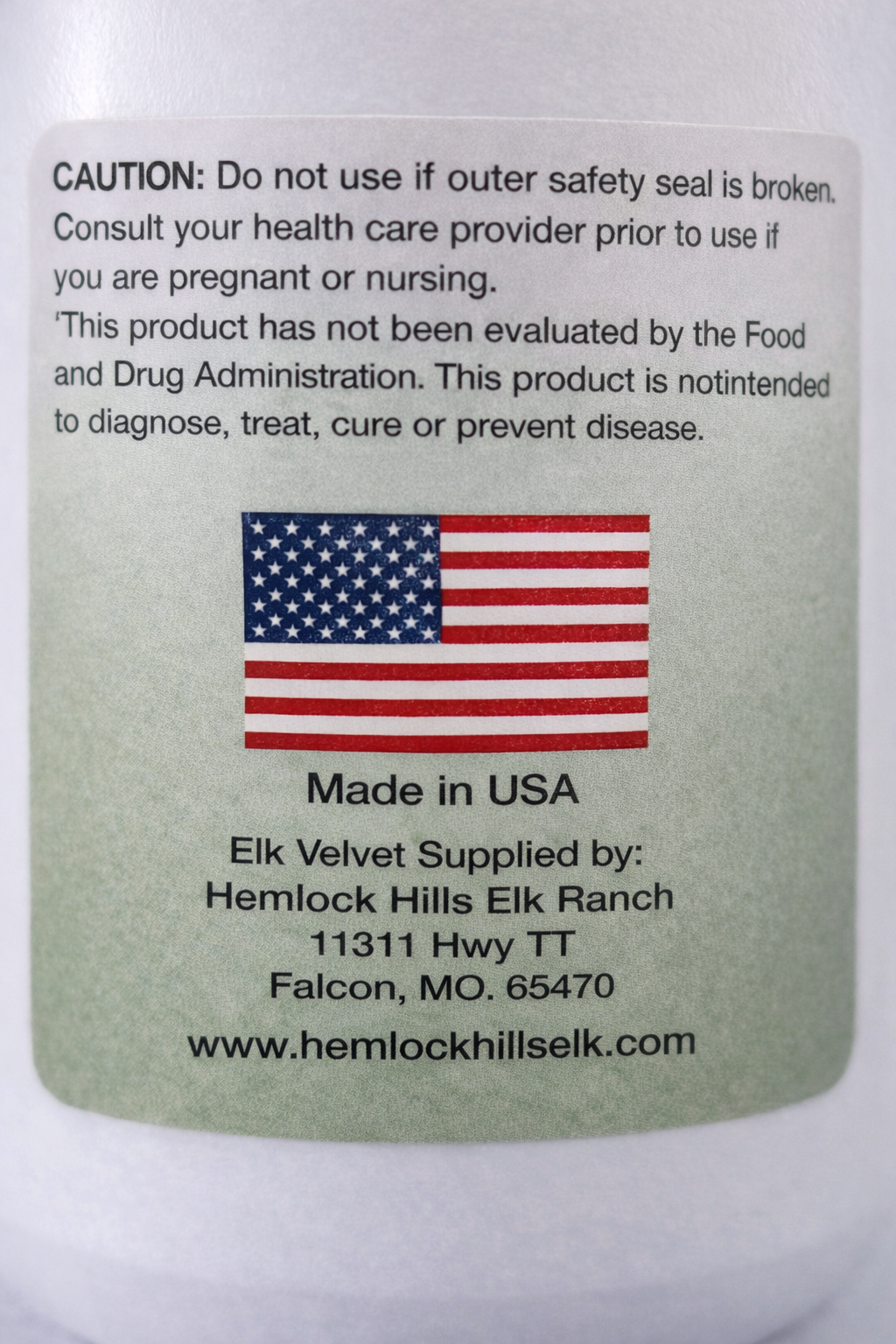 Elk Velvet Antler Supplement