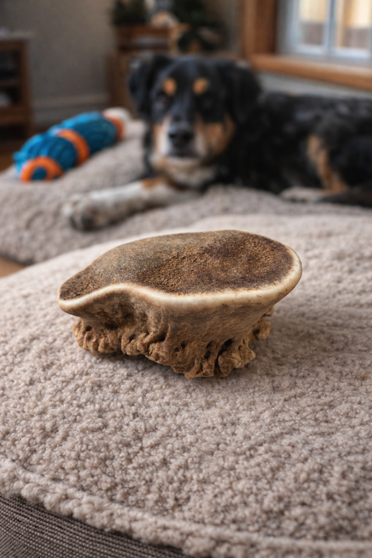 Elk Antler Button