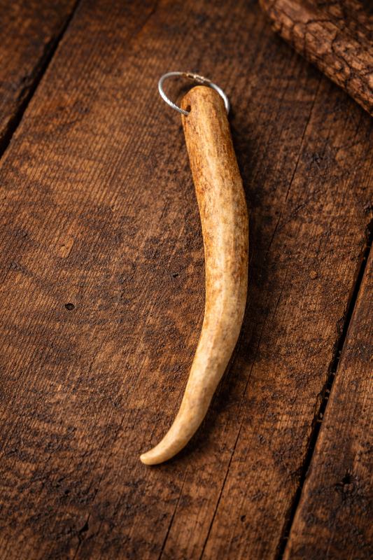 Elk Antler Key Chain/Zipper Pull