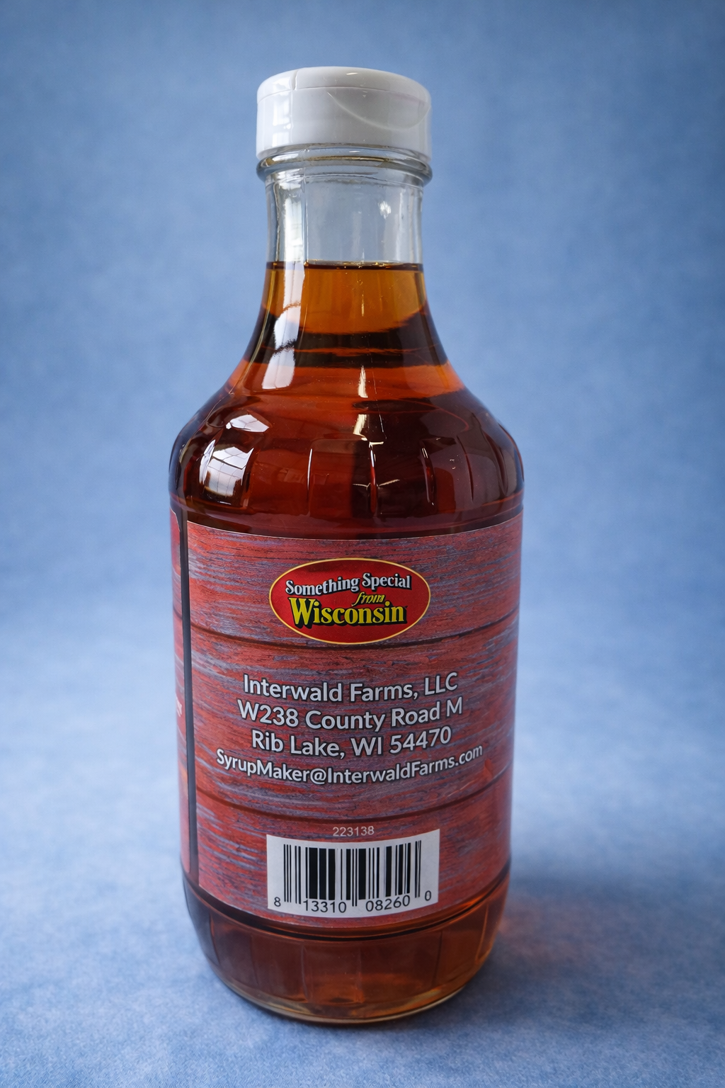 100% Pure Wisconsin Maple Syrup - Glass Jar