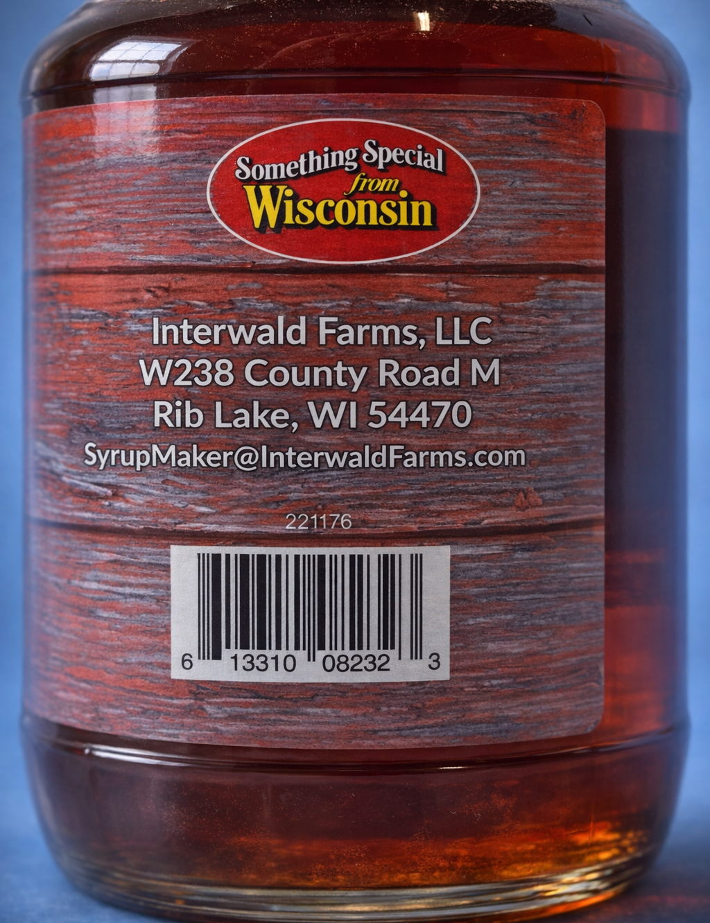 100% Pure Wisconsin Maple Syrup - Glass Jar